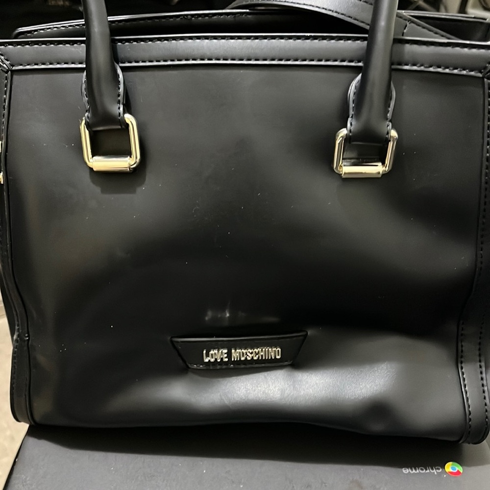Black Love Moshino Purse